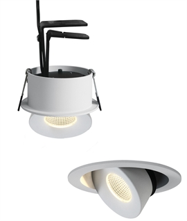 Extractable Adjustable LED Downlight 12w COB for High Walls and Tall Ceilings