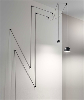 Versatile Multi-Functional Off-Set Pendant in Two Sizes