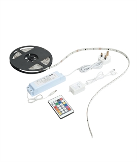 Bathroom IP44 RGB LED Tape Kit - 5000mm Length