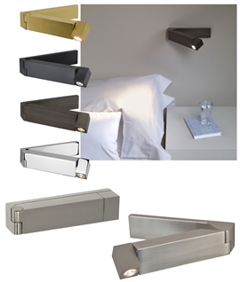Foldaway LED Bedside Reading Light – Adjustable and Space-Saving
