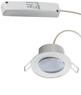 Recessed Compact Movement Detecting Microwave Sensor 360 Degrees