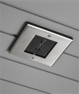 Recessed LED Soffit Light - Adjustable Beam from 90° to 5° 