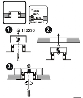 Mounting Bracket for Recessed Track