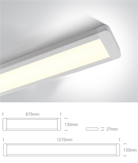 Classy LED Low Profile Linear Light - The Stylish Replacement for Fluorescent Strip Lights