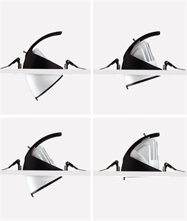 Commercial Pro-HD Recessed Scoop Downlight - Ideal for Spotlighting Products and Displays