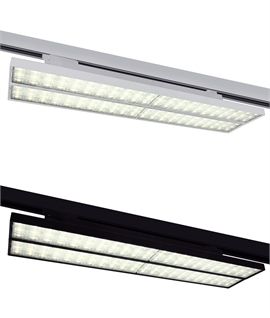 Retail High Lumen Output Track Light - ideal for wallwashing or shop windows  - 6250 Lumens