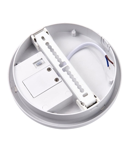 Compact LED PIR Movement Sensor Bulkhead Lights for Wall or Ceiling - Polycarbonate