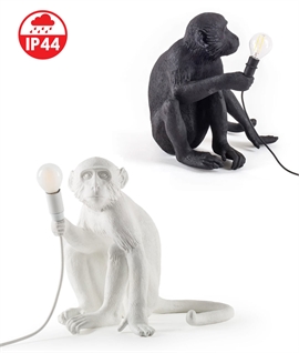 Monkey Table Light with LED Lamp - IP44 Rated