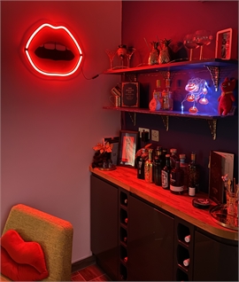 Blow LED Mouth Wall Light by Seletti