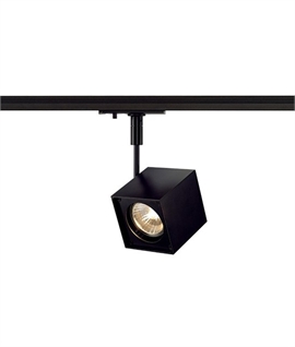 Adjustable Cube Spotlight for Single Circuit Track