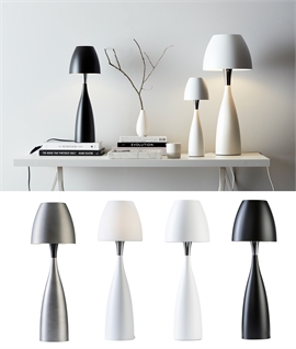 Elegant Modern Slim Table Global Chic LED 