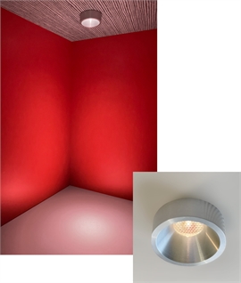 Low Glare Design LED Niche Light - Brushed Aluminium