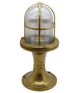 Solid Brass Post Light - Two Sizes