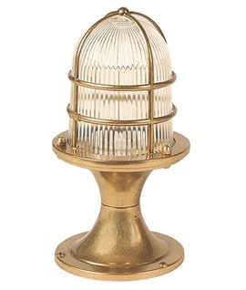 Solid Brass Post Light - Two Sizes
