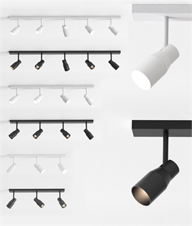 Low Glare spotlight Bars - White and Black