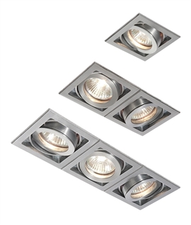 Modular Downlight Single, Dual or Triple - 3 Finishes