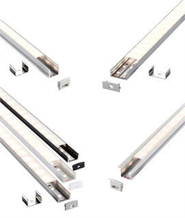 Standard Aluminium LED Tape Profiles - Versatile & Uniform Lighting Solutions