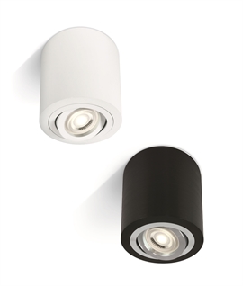 Surface-Mounted Cylinder Downlight – Adjustable for GU10 Bulbs