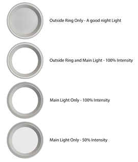Surface Mounted Programmable LED Downlight - Preset Lighting in Your Space