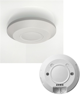 Low Profile 360° Surface Mounted Energy-Efficient Microwave Motion Sensor for Lighting Control