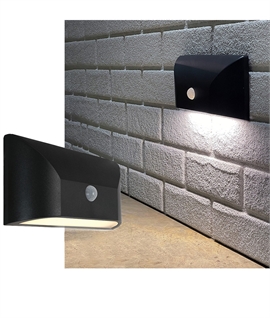 LED CCT Low-Level Wall Downlight with Motion Sensor for Secure Outdoor Lighting
