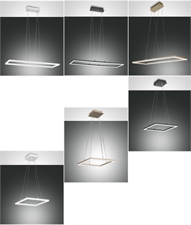 LED Wire Suspended Pendants - Gold, White or Anthracite