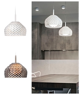 Armadillo-Inspired Overlapping Light Pendants - A Captivating Lighting Design