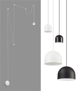 Versatile Multi-Functional Off-Set Pendant in Two Sizes