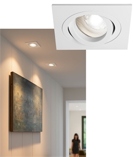 Fire Rated Mains Square Adjustable Downlight 