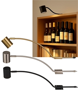 Adjustable Over Cabinet & Top Mounted GU10 Spotlights - 2 Pack