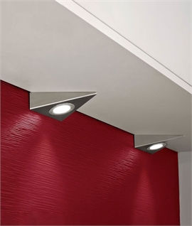 Mains Under Cabinet LED Wedge Light - warm or neutral white