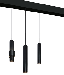 Tubular Pendant Lights for 48V Magnetic Track System