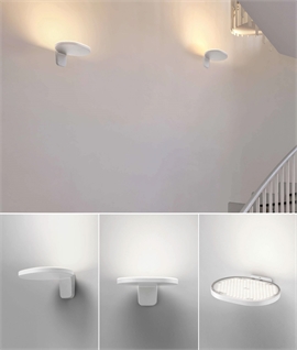 Wall Fixed LED Uplight - Clean Styling with Symmetric Light Distribution