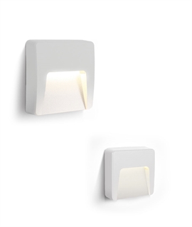 LED Low Level Surface-Mounted Low Glare Wall Light - IP65 Indoor or Outdoor