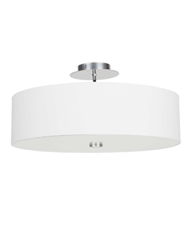 flush mounted drum pendants lighting styles