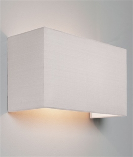 Modern Wall Light With Fabric Shades Lighting Styles