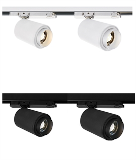 High Powered LED with Adjustable Beam Track Head