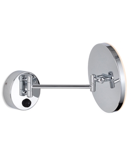 LED Vanity Wall Mirror with Adjustable Arm - IP44