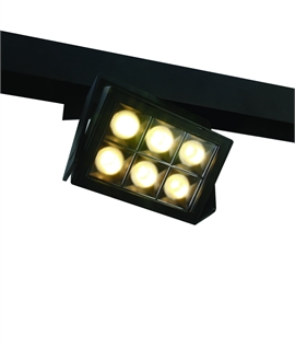 Black Adjustable 26w LED Spot Light for Magnetic Track