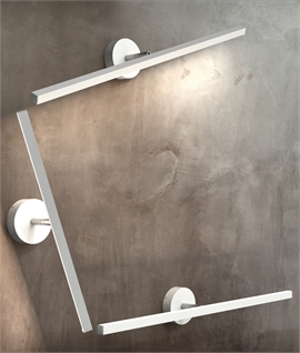 IP44 LED Adjustable Wall Light for Artwork or Mirrors