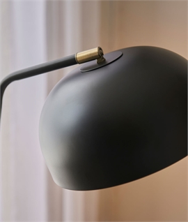 Modern Scandi Style Adjustable Shade Floor Lamp