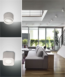 Surface Mounted LED Downlight - Square or Round