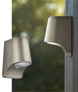 Modern Mast LED Wall Light - Use Inside or Out