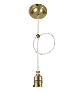 Vintage Style Lighting Pendant with Modern LED Practicality