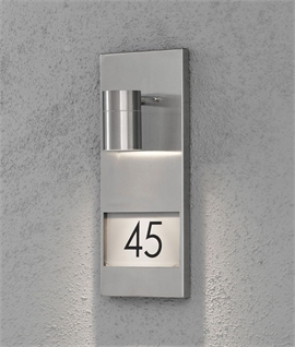 Illuminated House Numbers Lighting Styles