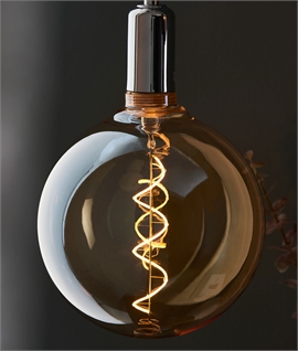 E27 4w 200mm Amber Glass Filament Bulb