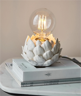 Ceramic Artichoke Design Table Lamp