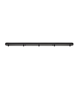 Ashmore 100cm Ceiling Canopy for Up to Five Pendant Lights | Linear Light Bar | Powder-Coated Black