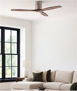 Wood 3 Blade Propeller Ceiling Fan - Great Aviation Styling