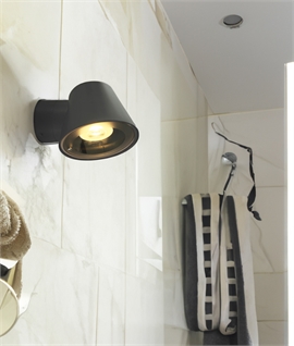 Anthracite Exterior Wall Light - IP65 Rated